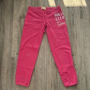 Hollister Women's Fuchsia Joggers